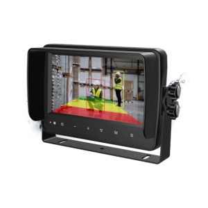 7" Weatherproof monitor with AI capability